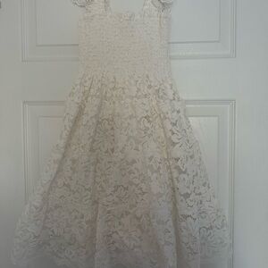 Hill house white lace dress